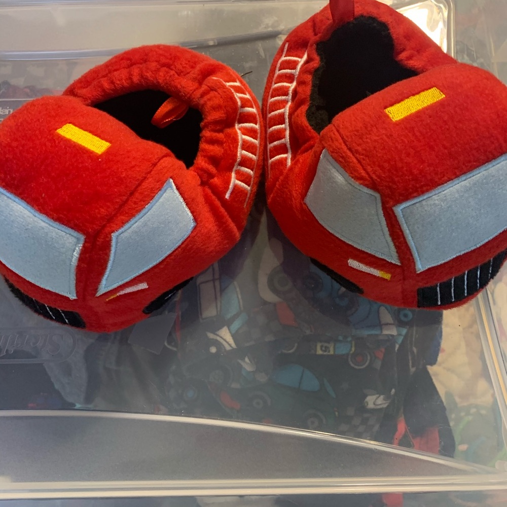 Fire truck Slippers Boys